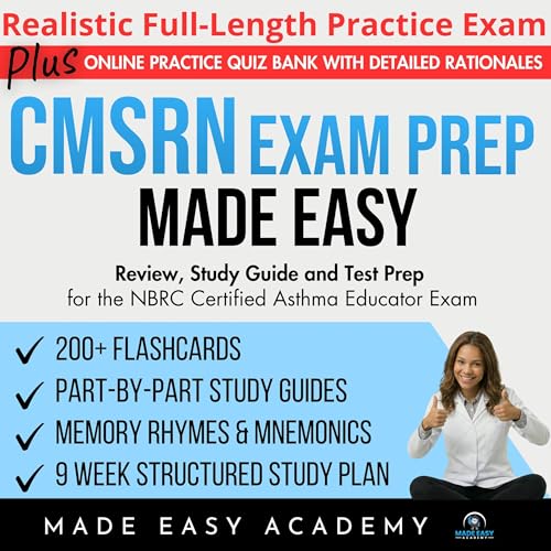 Cover of CMSRN Exam Prep Made Easy