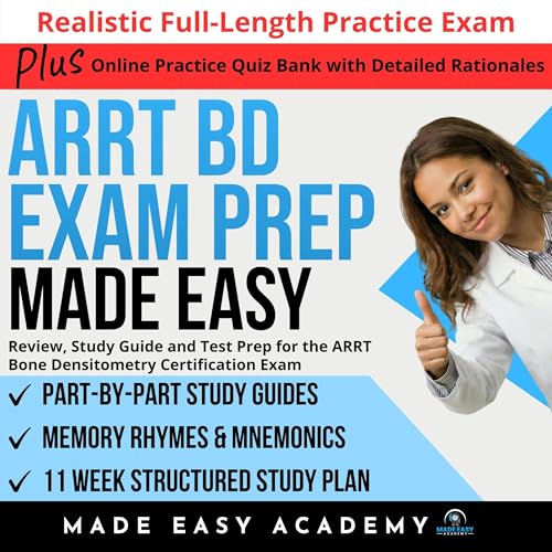 Cover of ARRT BD Exam Prep Made Easy