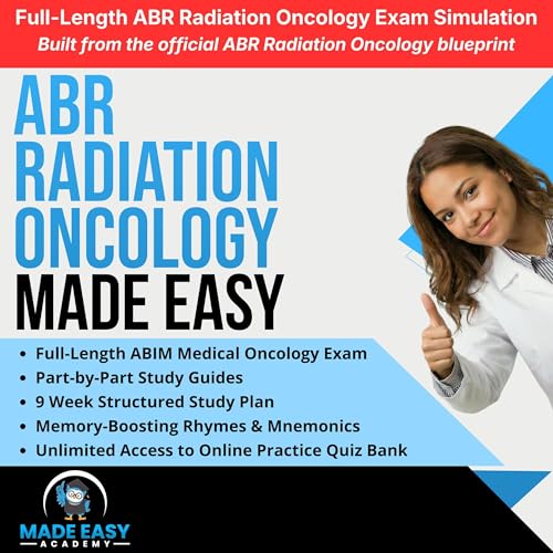 Cover of ABR Radiation Oncology Board Prep Made Easy