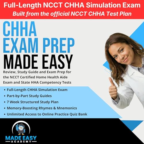Cover of CHHA Exam Prep Made Easy