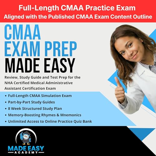 Cover of CMAA Exam Prep Made Easy
