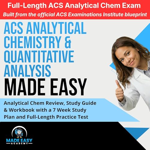 Cover of ACS Analytical Chemistry & Quantitative Analysis Exam Prep