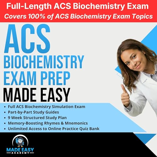 Cover of ACS Biochemistry Exam Prep