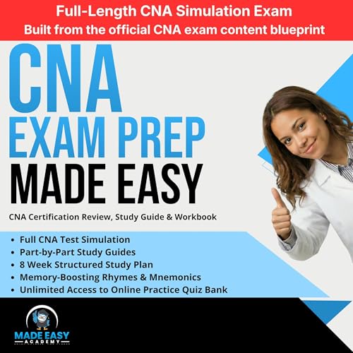 Cover of CNA Exam Prep Made Easy