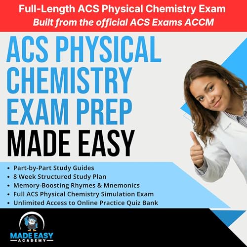 Cover of ACS Physical Chemistry Exam Prep