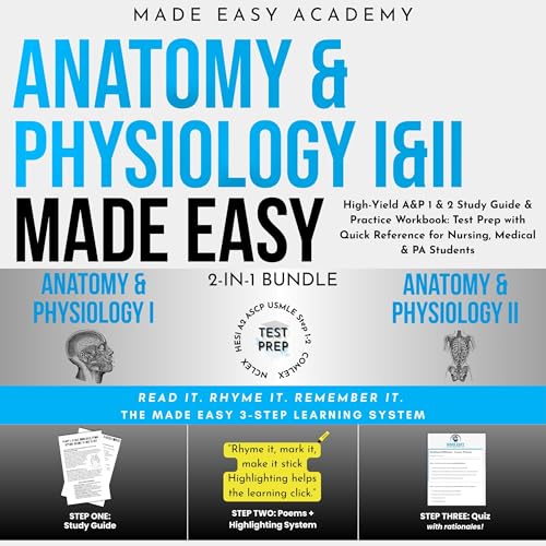 Cover of Anatomy & Physiology Made Easy, Volumes 1 and 2