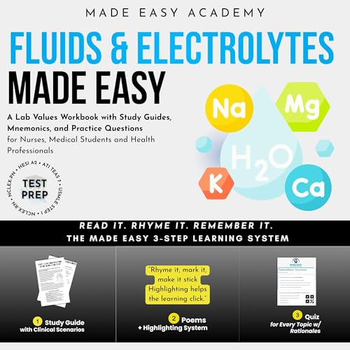 Cover of Fluids and Electrolytes Made Easy