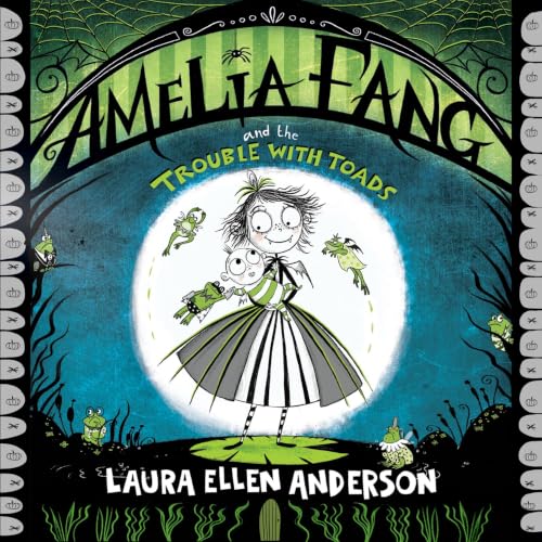 Cover of Amelia Fang and the Trouble with Toads