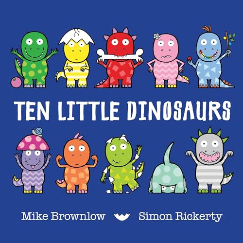 Cover of Ten Little Dinosaurs