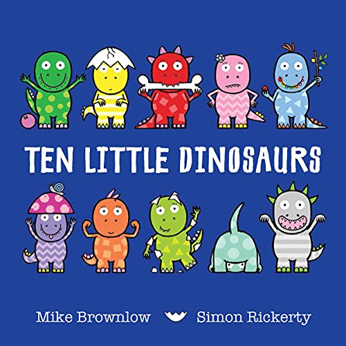 Cover of Ten Little Dinosaurs