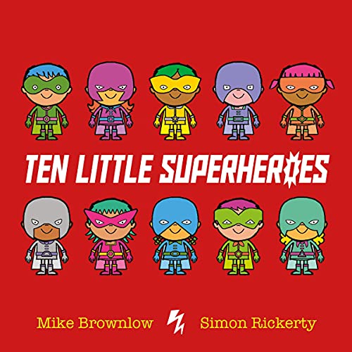 Cover of Ten Little Superheroes