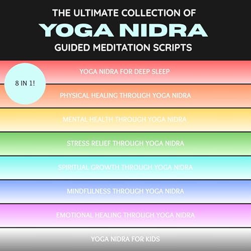 Cover of The Ultimate Collection of Yoga Nidra Guided Meditation Scripts