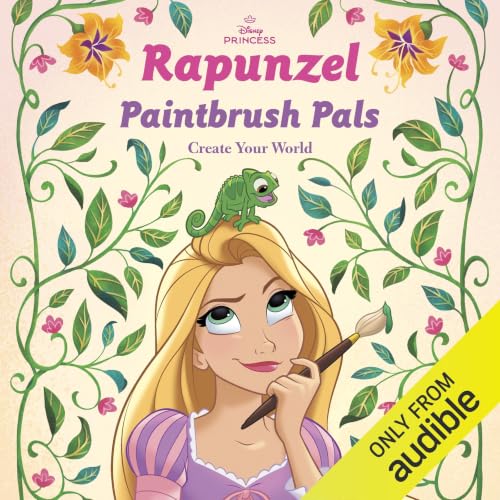 Cover of Disney Princess Create Your World: Rapunzel: Paintbrush Pals