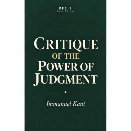 Cover of Critique of the Power of Judgment
