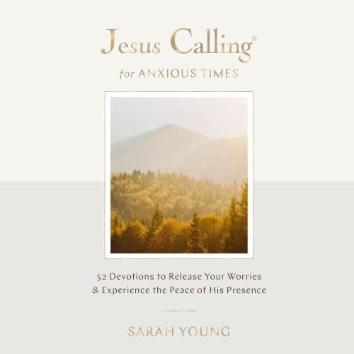 Cover of Jesus Calling for Anxious Times