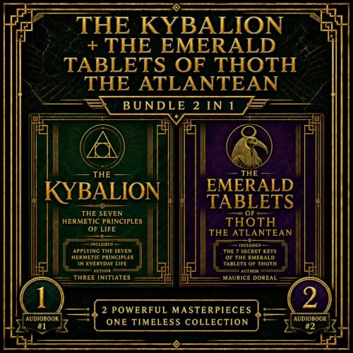 Cover of The Kybalion + The Emerald Tablets of Thoth the Atlantean