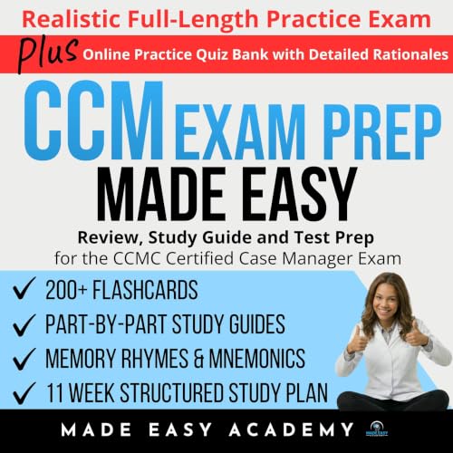 Cover of CCM Exam Prep Made Easy