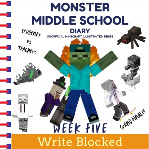 Cover of Monster Middle School Diary: Week Five