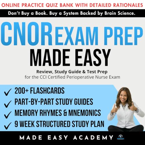 Cover of CNOR Exam Prep Made Easy