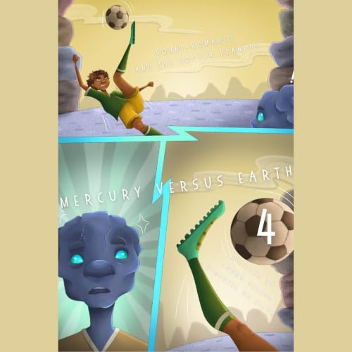 Cover of Ronni-Romario and the Soccer Planets - Mercury Versus Earth