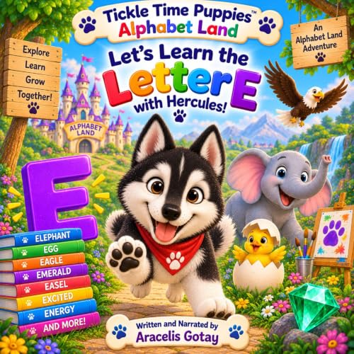 Cover of Let's Learn the Letter E with Hercules