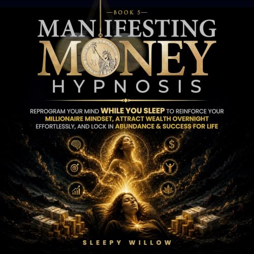 Cover of Manifesting Money Hypnosis (Book 5)