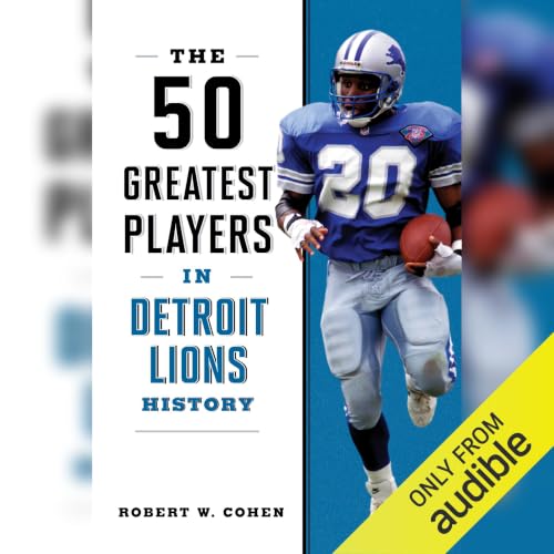 Cover of 50 Greatest Players in Detroit Lions History