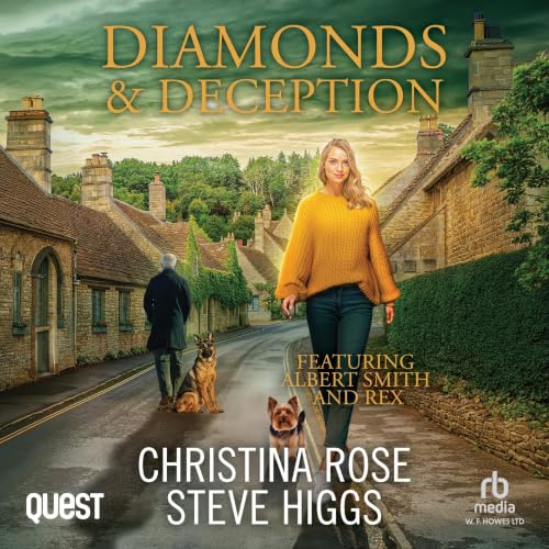 Cover of Diamonds & Deception: A Novels & Needles Cozy Mystery