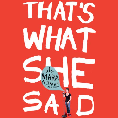 Cover of That's What She Said
