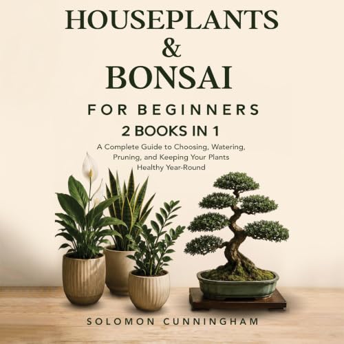 Cover of Houseplants & Bonsai for Beginners