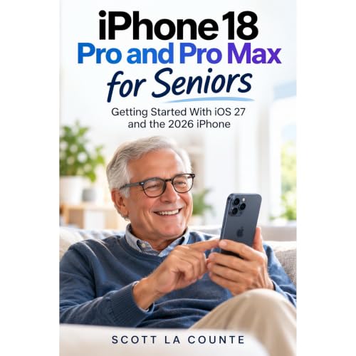 Cover of iPhone 18 Pro and Pro Max for Seniors