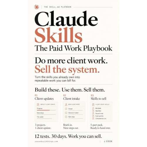 Cover of Claude Skills - The Paid Work Playbook