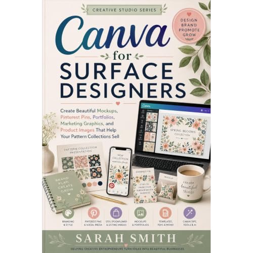 Cover of Canva for Surface Designers