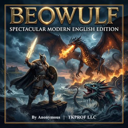 Cover of Beowulf: Spectacular Modern English Edition (Audiobook)