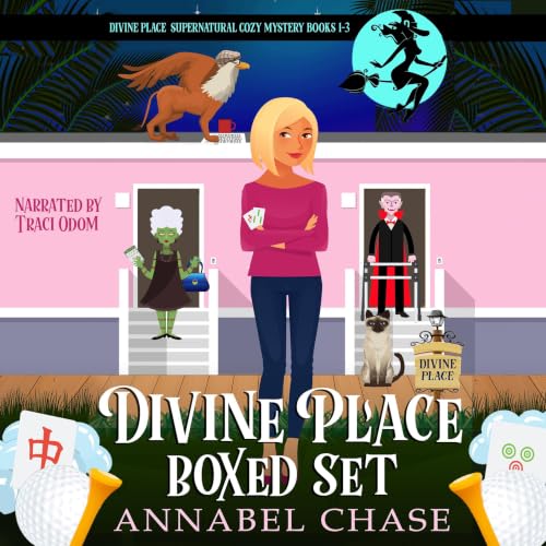 Cover of Divine Place Boxed Set: Supernatural Cozy Mystery, Books 1-3