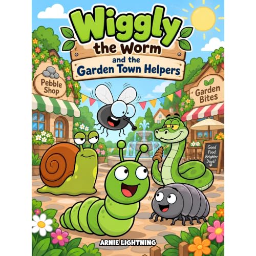 Cover of Wiggly the Worm and the Garden Town Helpers