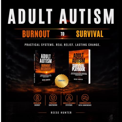 Cover of Adult Autism Burnout to Survival
