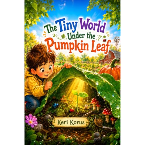 Cover of The Tiny World Under the Pumpkin Leaf