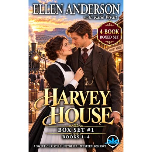 Cover of Harvey House Box Set # 1 Books 1 - 4