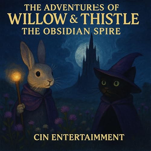 Cover of The Adventures of Willow & Thistle: The Obsidian Spire