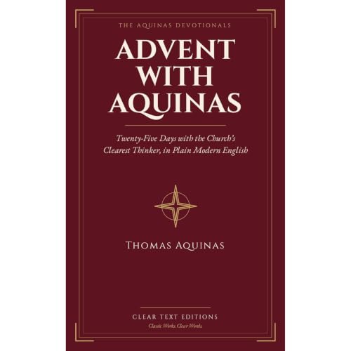 Cover of Advent with Aquinas