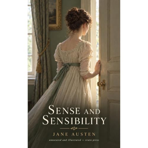 Cover of Sense and Sensibility (Annotated and Illustrated)