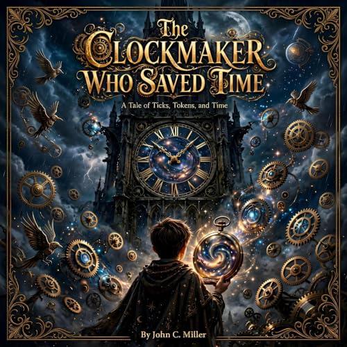 Cover of The Clockmaker Who Saved Time: A Tale of Ticks, Tokens, and Time (The Magical Adventures of Oliver Banks Book 4)