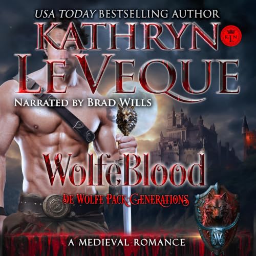 Cover of WolfeBlood: A Medieval Romance (de Wolfe Pack Generations Book 12)