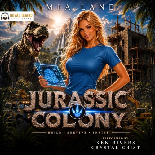 Cover of Jurassic Colony: A Dinosaur Survival Adventure