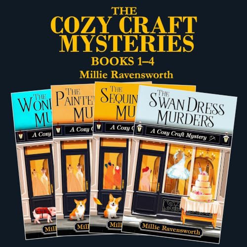 Cover of Cozy Craft Mystery: Boxed Set (Books 1-4)