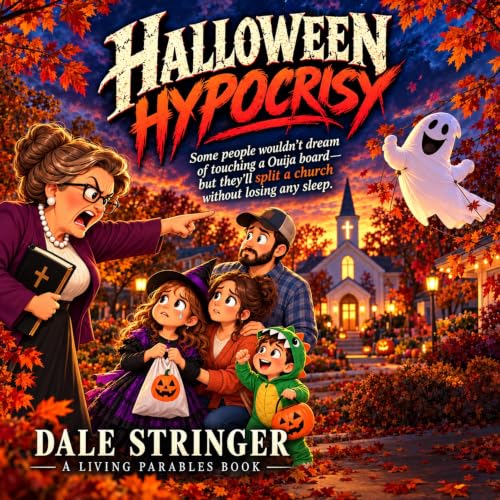 Cover of HALLOWEEN HYPOCRISY: Some people wouldn’t dream of touching a Ouija board—but they’ll split a church without losing any sleep.