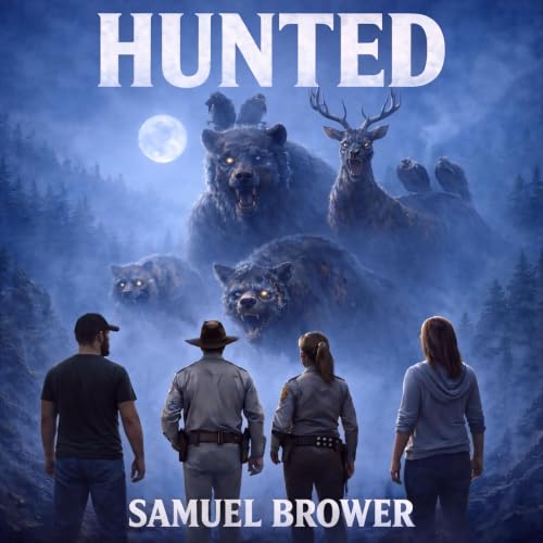 Cover of Hunted: An Appalachian Zombie Horror Novel (Haint’s Hollow Book 3)