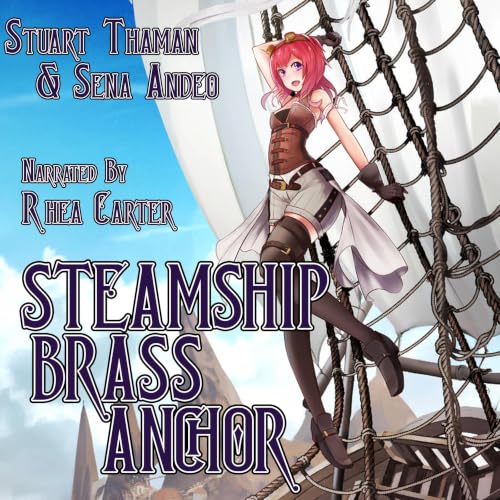 Cover of Steamship Brass Anchor: An erotic yuri harem LitRPG