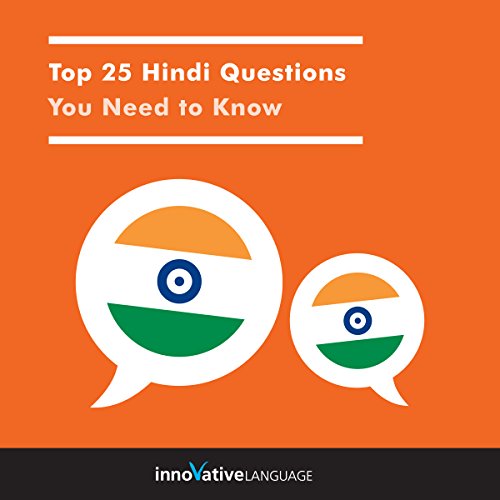 Cover of Top 25 Hindi Questions You Need to Know